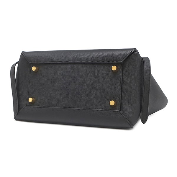 セリーヌ Celine 2WAYバッグ ベルトバッグ ミニ レザー ブラック