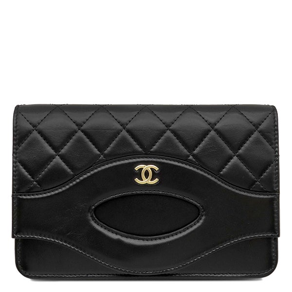 シャネル CHANEL チェーンウォレット ミニ チェーンクラッチ キャビア