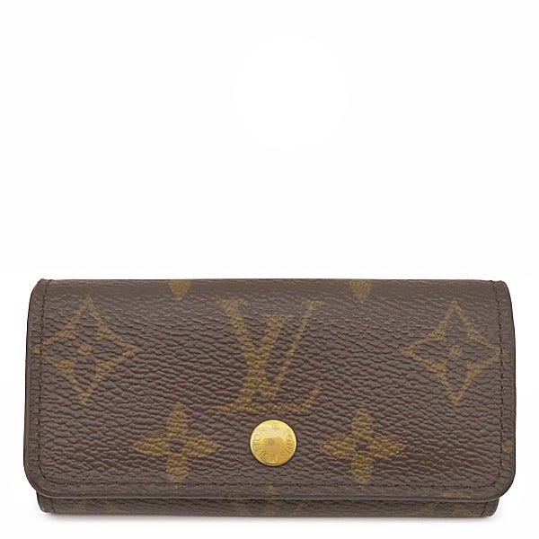 ルイヴィトン LOUIS VUITTON キーケース ミュルティクレ 4 モノグラム