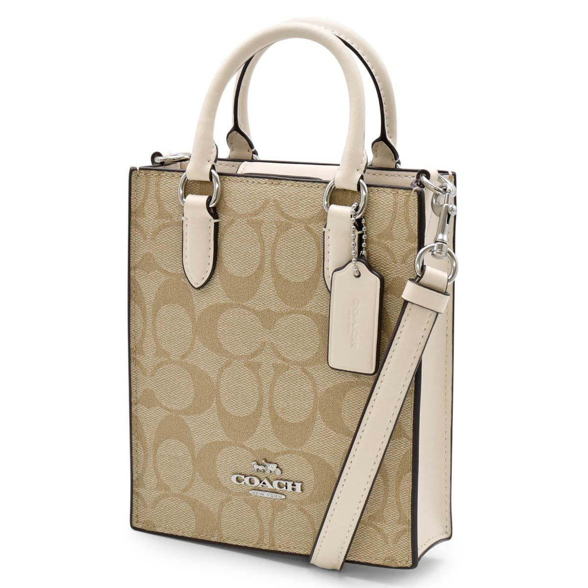 コーチ　ハンドバッグ　レディース　ベージュ 系　新品未使用 000000192874-01.jpg?size=l&w=