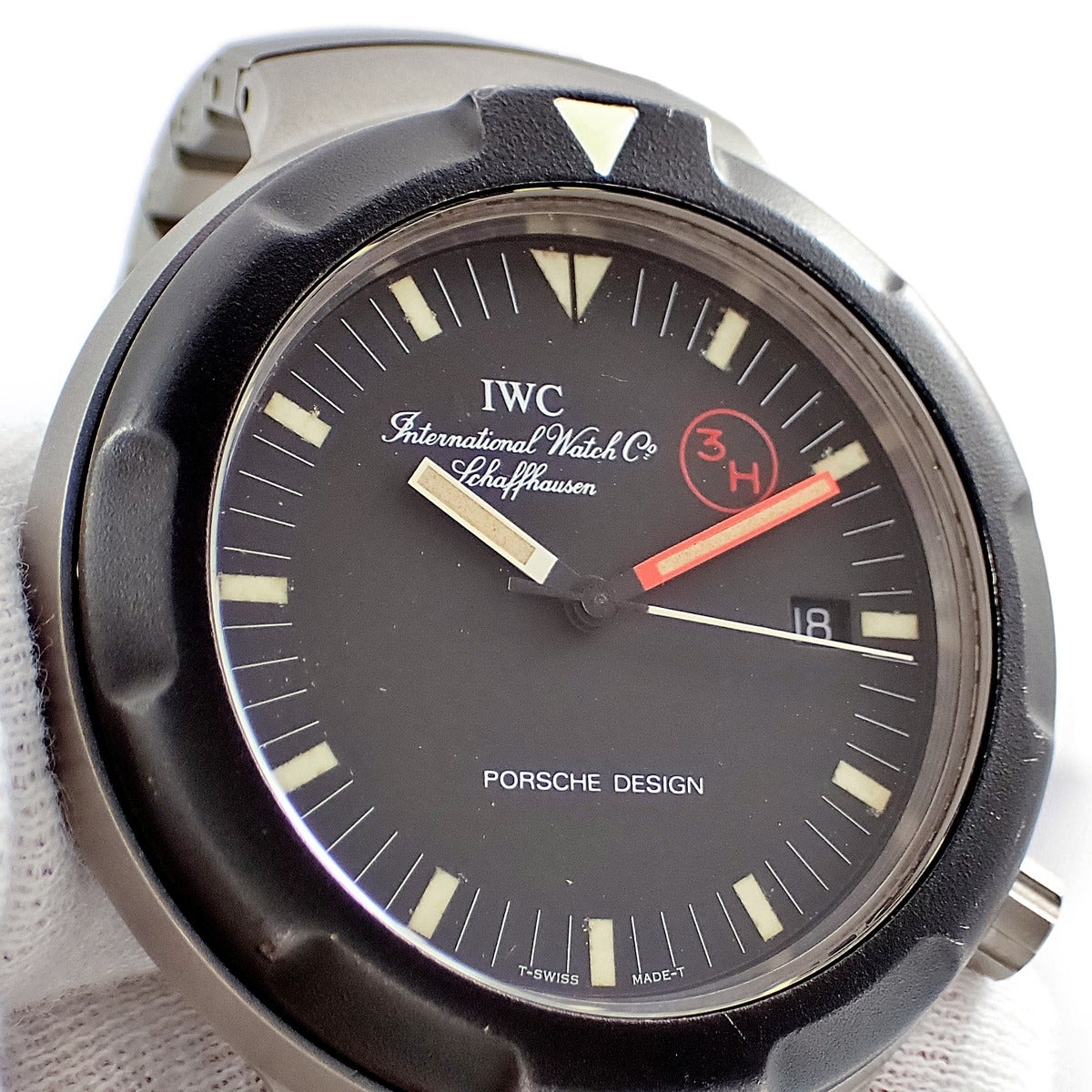 IWC IWC ポルシェデザイン オーシャン BUND 3319 ブラック デイト