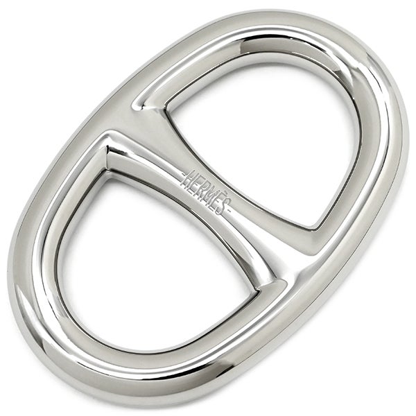 エルメス Herms スカーフリング シェーヌダンクル メタル シルバー