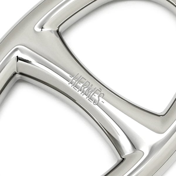 エルメス Herms スカーフリング シェーヌダンクル メタル シルバー