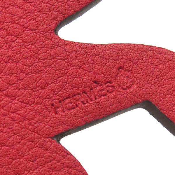 エルメス HERMES バッグチャーム プティアッシュ サル ヴォーエプソン