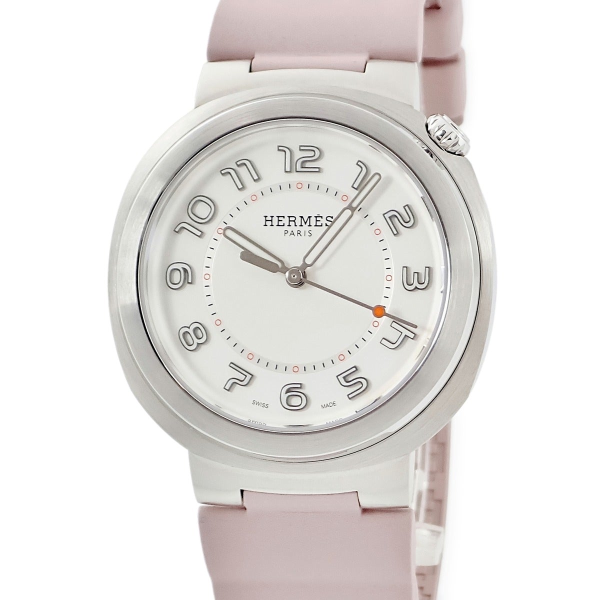 HERMES　エルメス　時計　メンズ、レディース エルメス HERMES エルメスカット GM 36mm SD1.510 アラビア 夜光