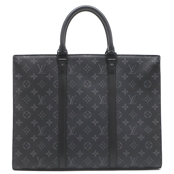 【美品】LOUIS VUITTON ルイヴィトン　2way ビジネスバッグ　黒 ルイヴィトン LOUIS VUITTON 2WAYバッグ サックプラ ホリゾンタル