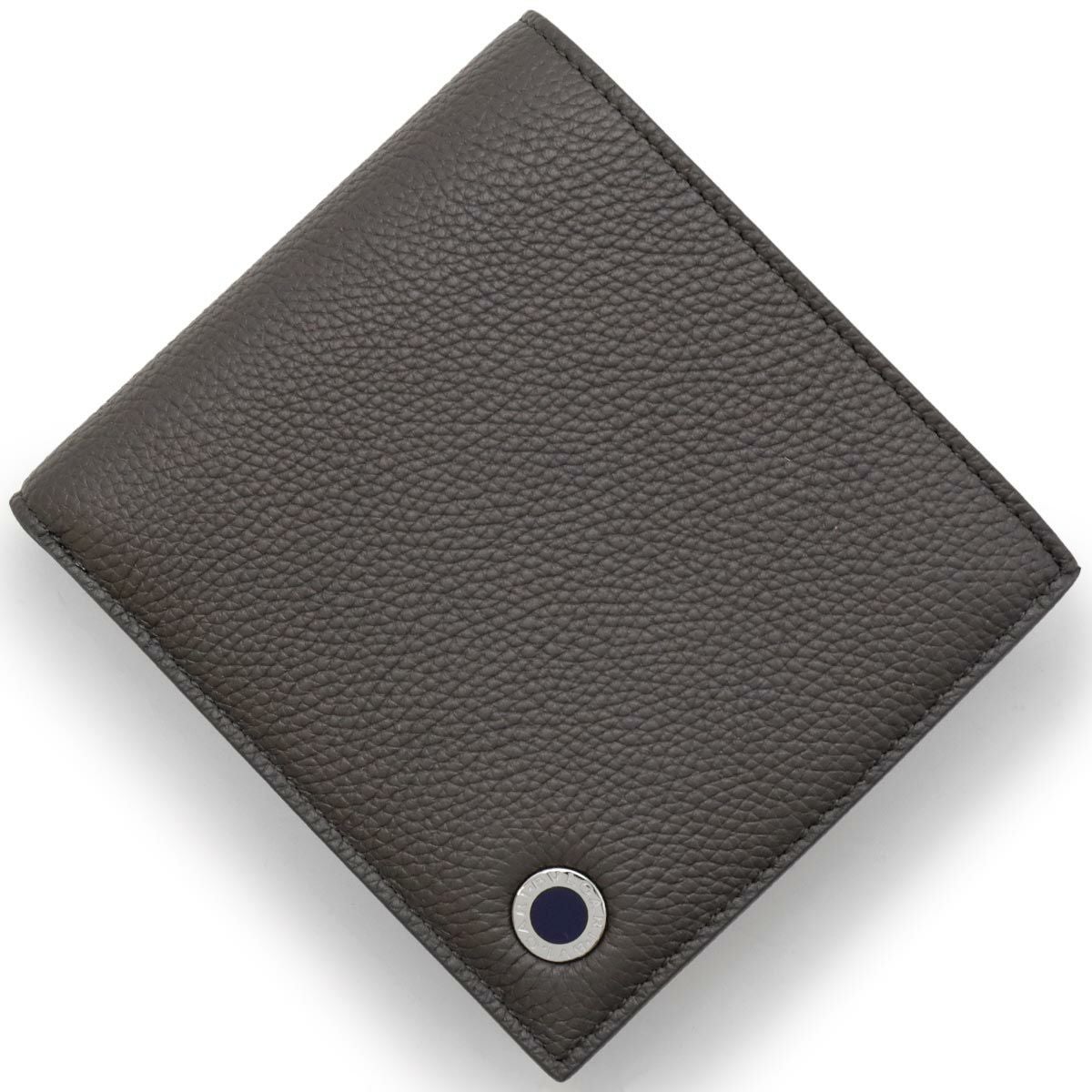 BVLGARI 財布 ブルガリ 二つ折り財布 財布 メンズ ブルガリブルガリ マン チャコール