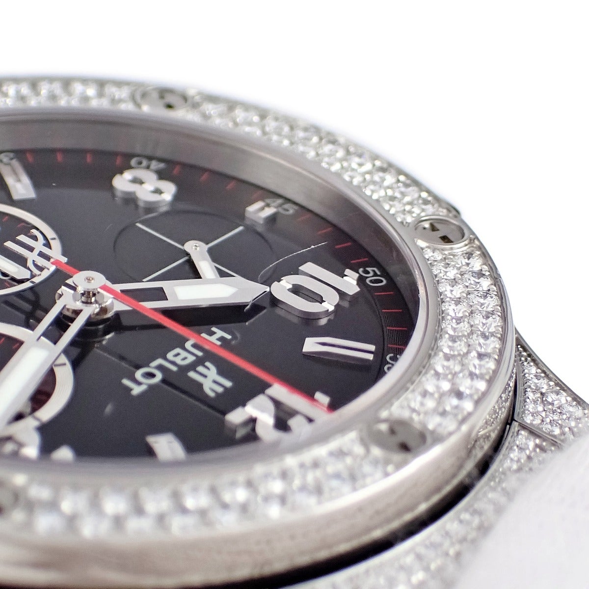 ウブロ HUBLOT ビッグバン スチール 301.SX.130.RX.174 純正ダイヤ