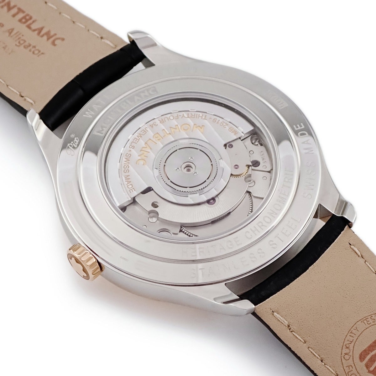 専用出品 モンブラン Montblanc ヘリテイジ クロノメトリー デュアルタイム