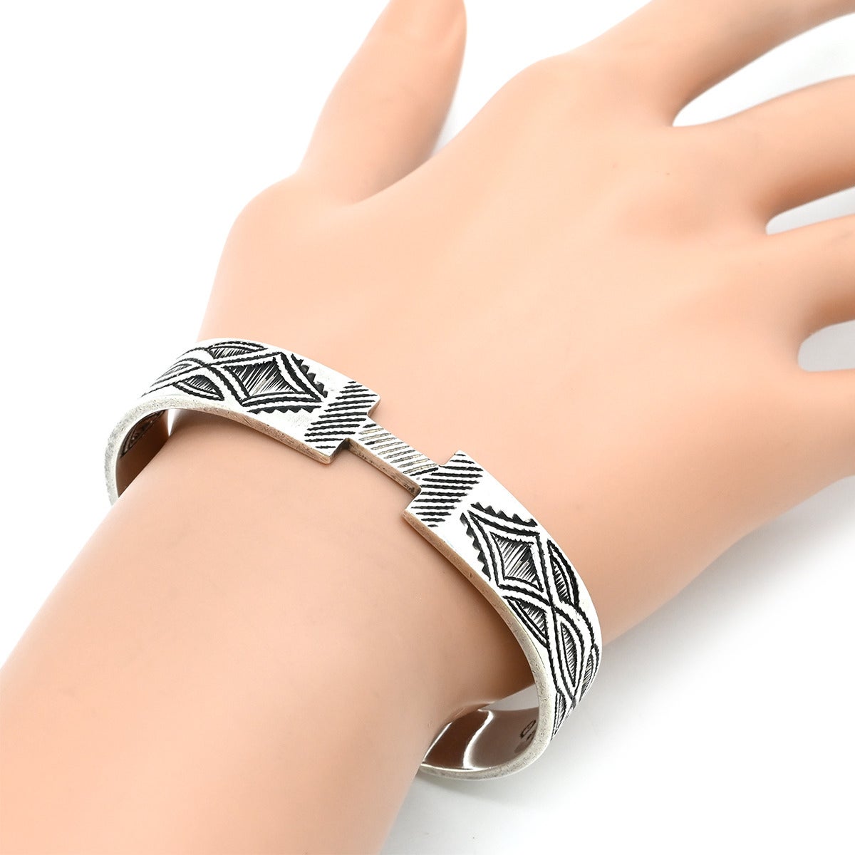 エルメス HERMES ブレスレット トゥアレグ バングル シルバー925