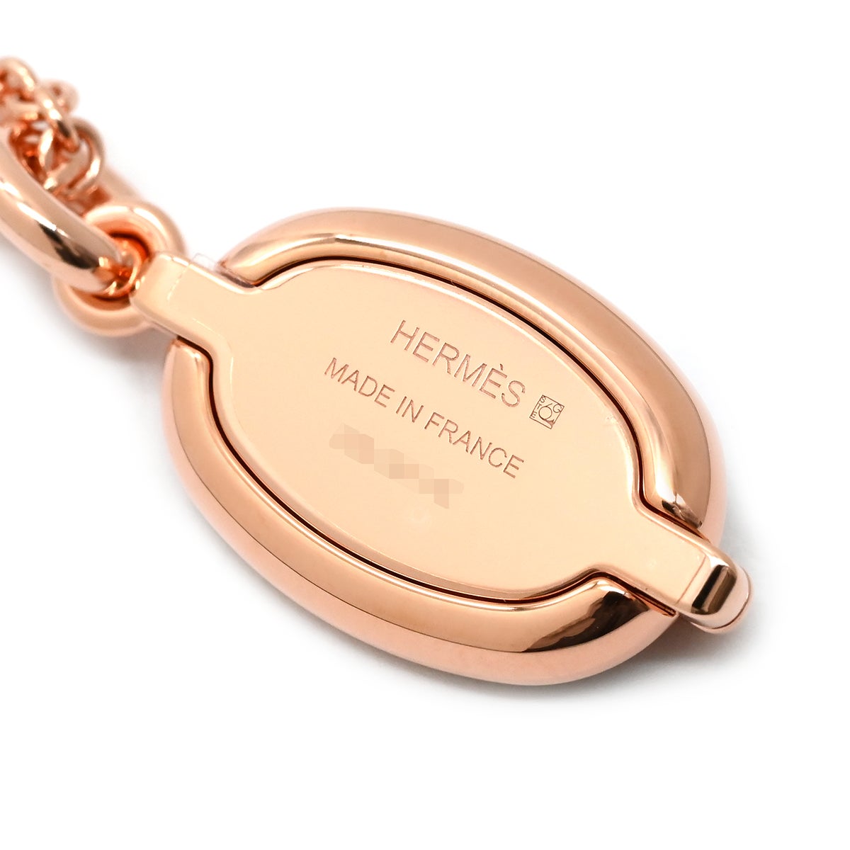 エルメス HERMES ネックレス ミニマイヨン PM ペンダント GP エナメル