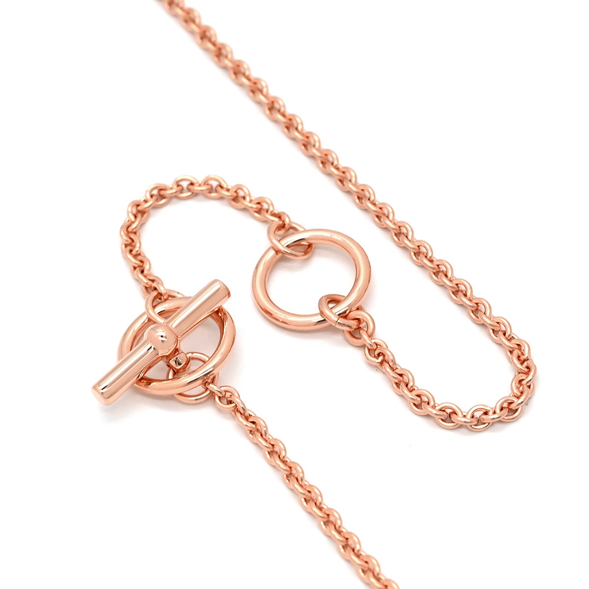 エルメス HERMES ネックレス ミニマイヨン PM ペンダント GP エナメル