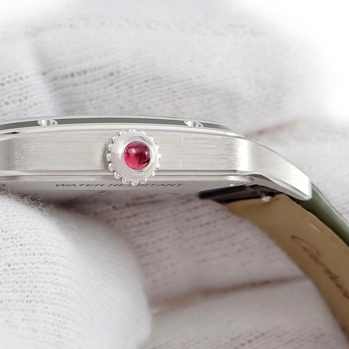 カルティエ Cartier サントス デュモン LM ラッカー WGSA0096 Pt950
