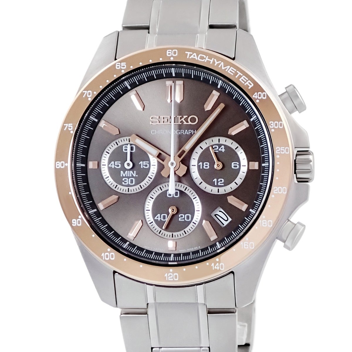 ショーメ CHAUMET クラスワン クロノグラフ XXL W17690-45A シルバー