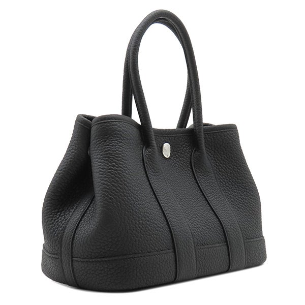 エルメス HERMES ハンドバッグ ネオ ガーデン23 ネゴンダ ブラック