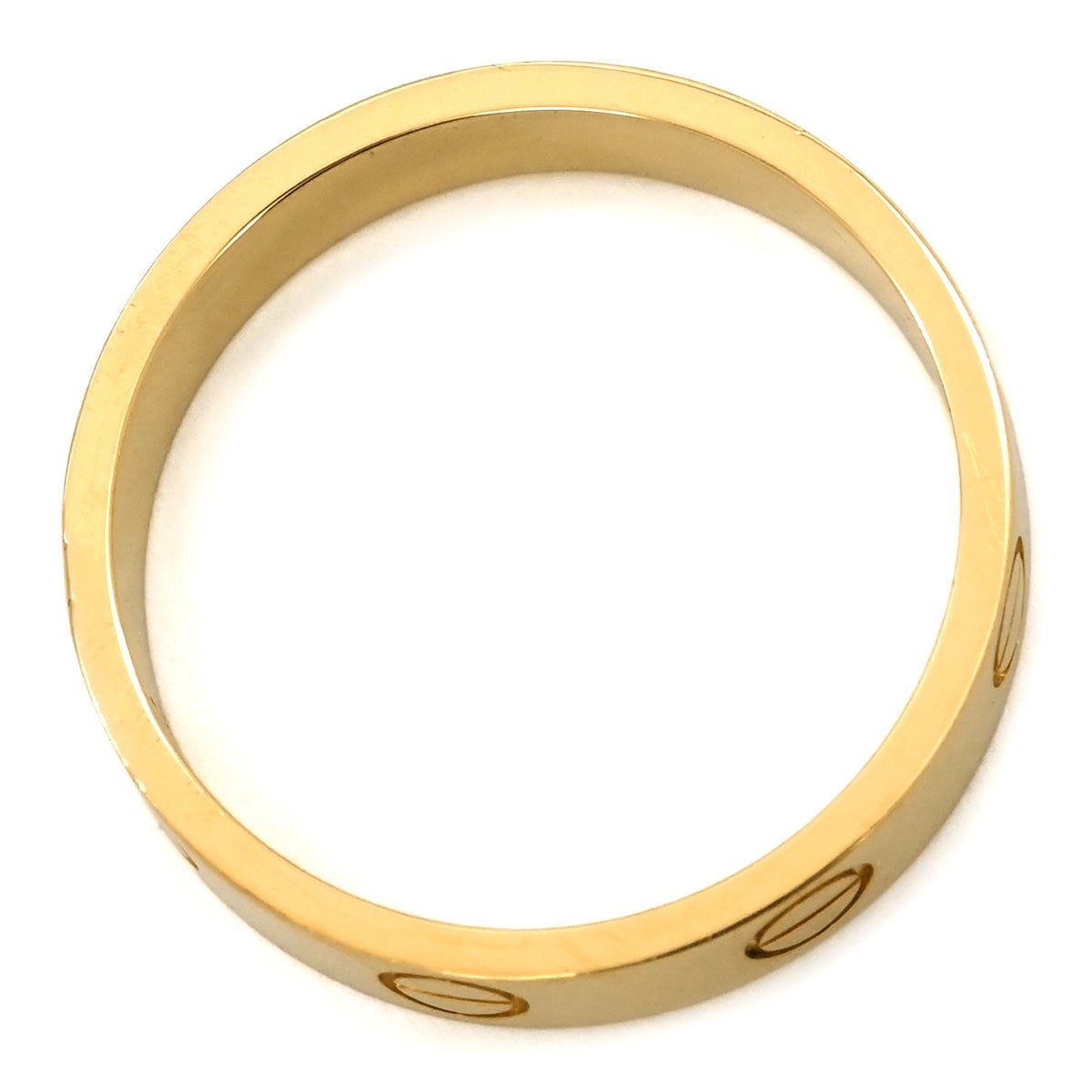 カルティエ Cartier リング 指輪 ミニラブリング イエローゴールド #50