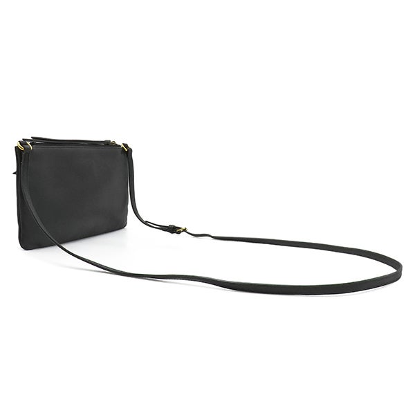 グッチ GUCCI ショルダーバッグ GGマーモント レザー ブラック