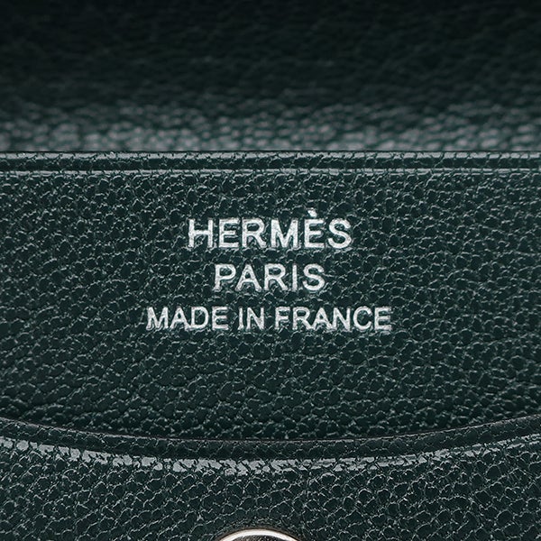 エルメス HERMES カードケース イリアード コンパクト シェーブル