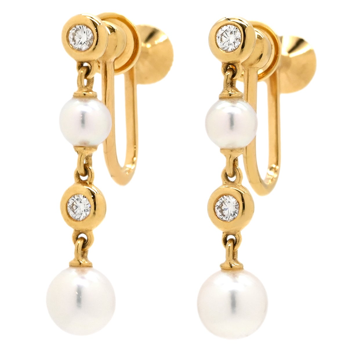 ミキモト MIKIMOTO ネックレス バロックパール ペンダント ブルー