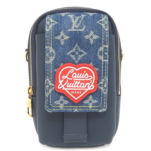 ルイヴィトン LOUIS VUITTON ボディバッグ キャッチ バムバッグ タイガ