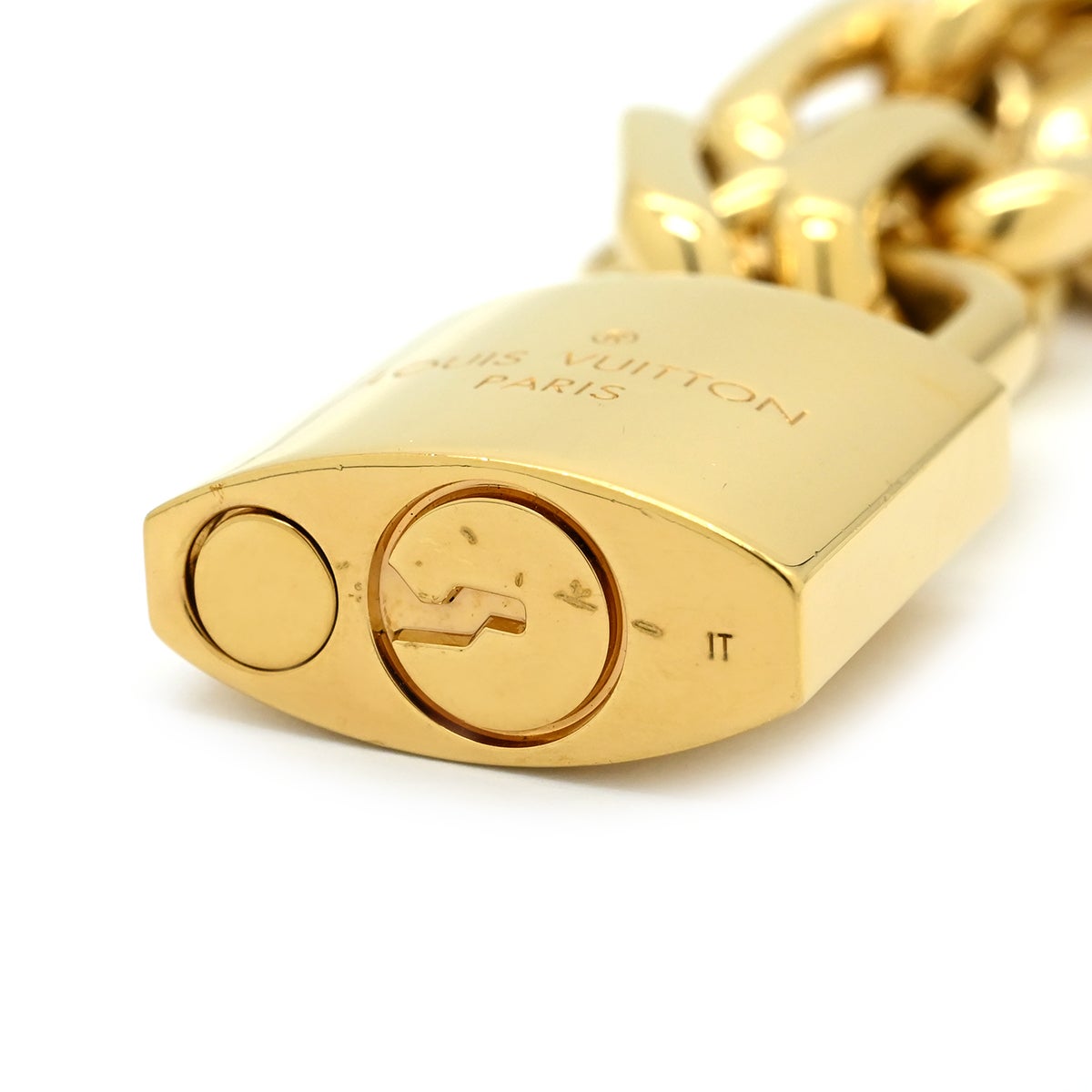 ルイヴィトン LOUIS VUITTON ネックレス コリエ・LVエッジ カデナ GP