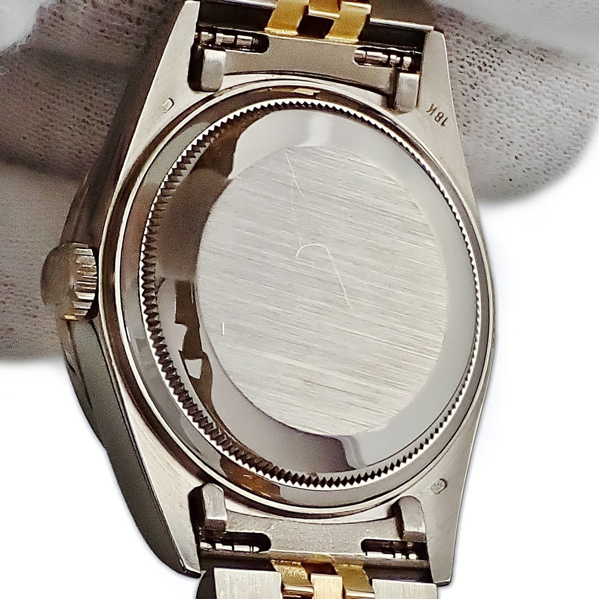 ロレックス ROLEX デイデイト 18139G OH済 K18WG×K18YG 純正ダイヤ