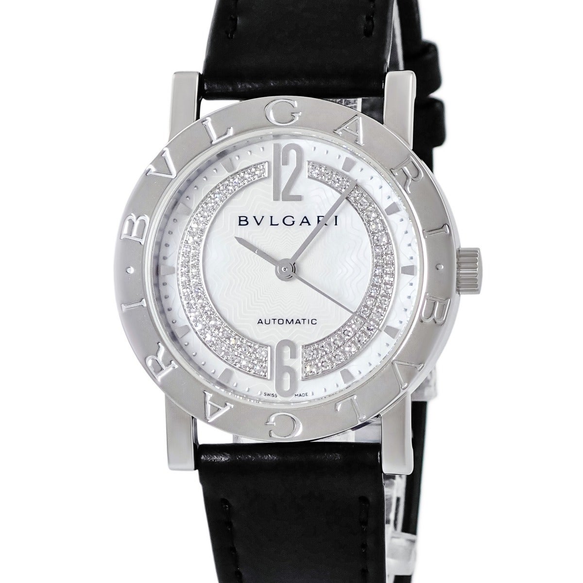 ブルガリ BVLGARI ディアゴノ クロノグラフ DG40SVCH 純正ダイヤ
