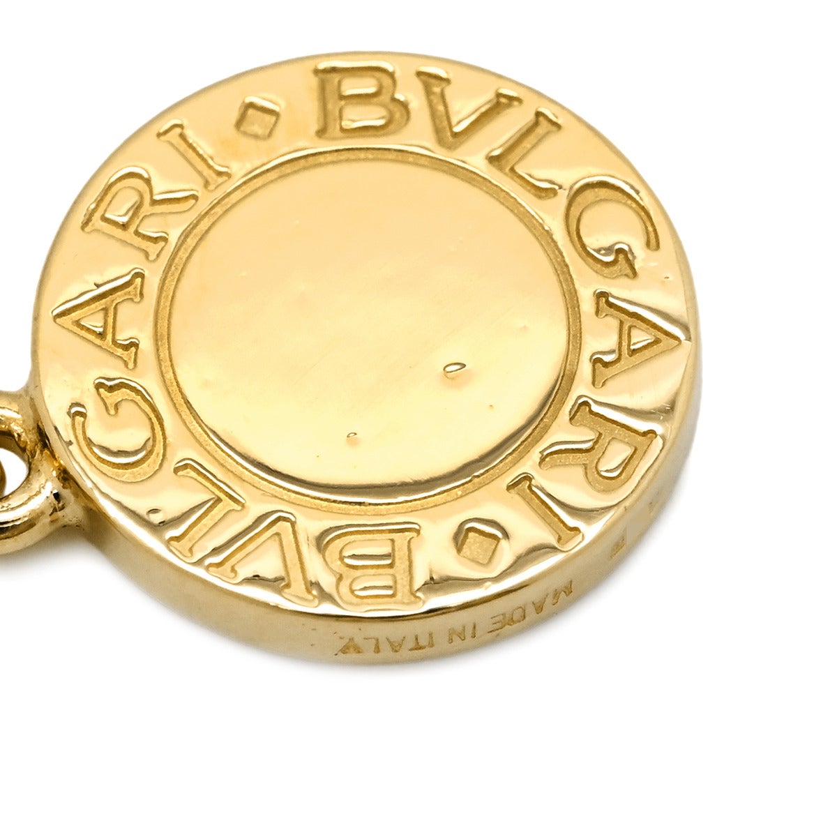 ブルガリ BVLGARI チャーム ブルガリブルガリ ダイヤ イエローゴールド