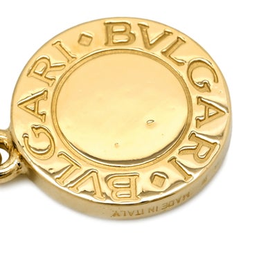 ブルガリ BVLGARI チャーム ブルガリブルガリ ダイヤ イエローゴールド 