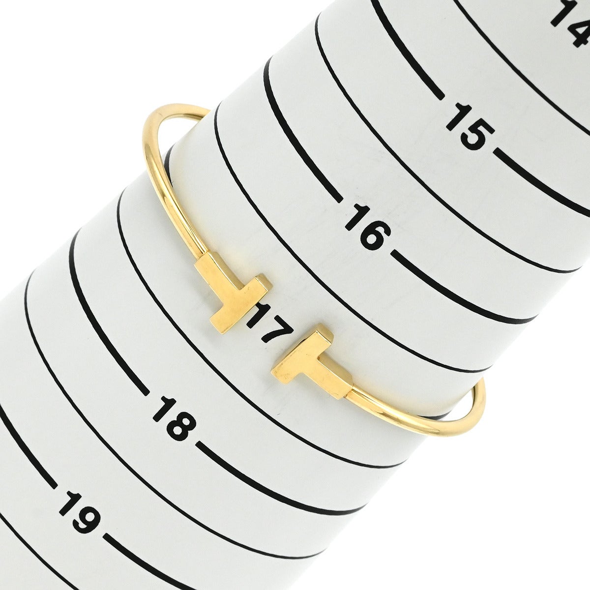 ティファニー Tiffany & Co ブレスレット Tワイヤー イエローゴールド