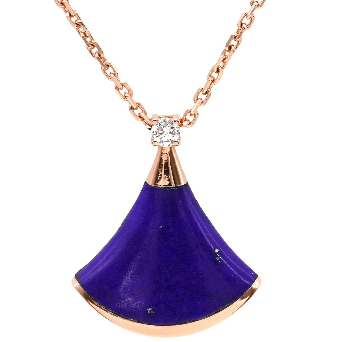ブルガリ BVLGARI ネックレス ディーヴァ ドリーム パープルXピンク