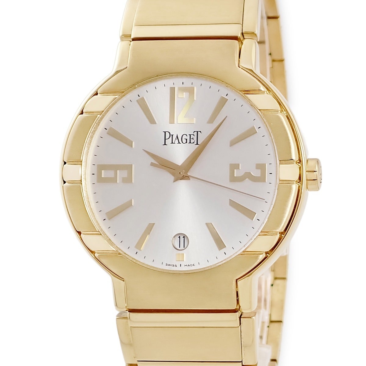 ピアジェ PIAGET ポロ 24005M505D K18YG無垢 純正ダイヤ オニキス
