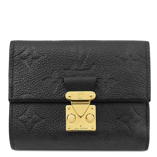ら*ら様 Louis Vuitton ブラック三つ折り財布 ルイヴィトン LOUIS VUITTON 三つ折り財布 ポルトフォイユ メティス