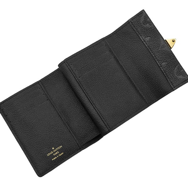 【新品同様】ルイヴィトン ポルトフォイユ メティス コンパクト 三つ折り財布 黒 ルイヴィトン LOUIS VUITTON 三つ折り財布 ポルトフォイユ メティス