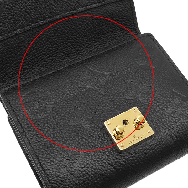 ルイヴィトン LOUIS VUITTON 三つ折り財布 ポルトフォイユ メティス