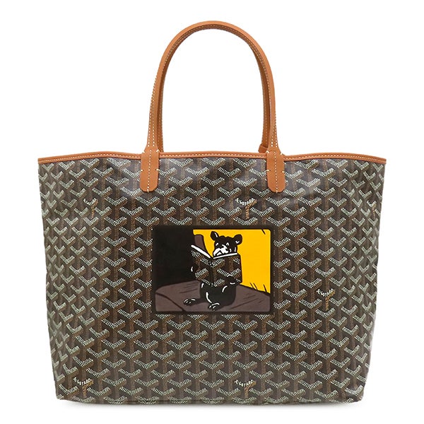 ゴヤール GOYARD トートバッグ サンルイPM PVCコーティングキャンバス
