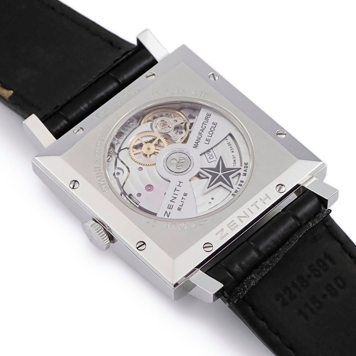 ゼニス ZENITH ニュー ヴィンテージ 1965 03.1965.670/91.C591 グレー