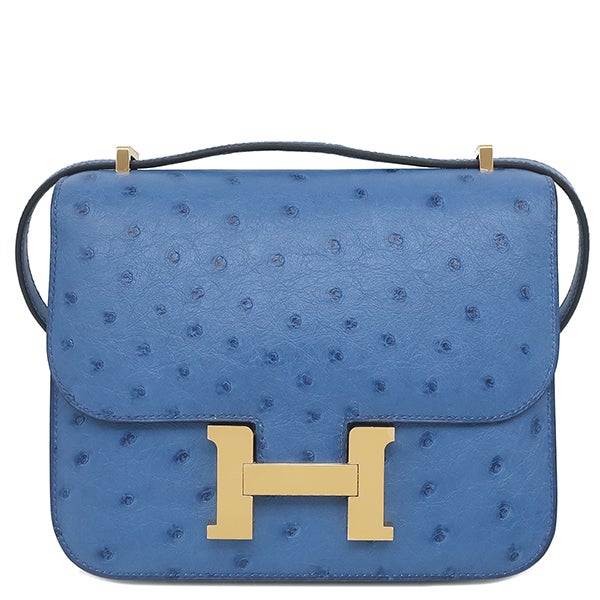 エルメス HERMES ショルダーバッグ コンスタンス3 ミニ オーストリッチ