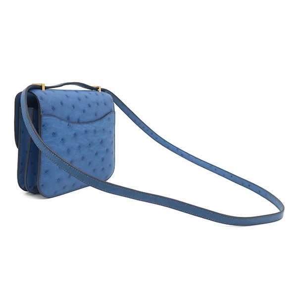 エルメス HERMES ショルダーバッグ コンスタンス3 ミニ オーストリッチ