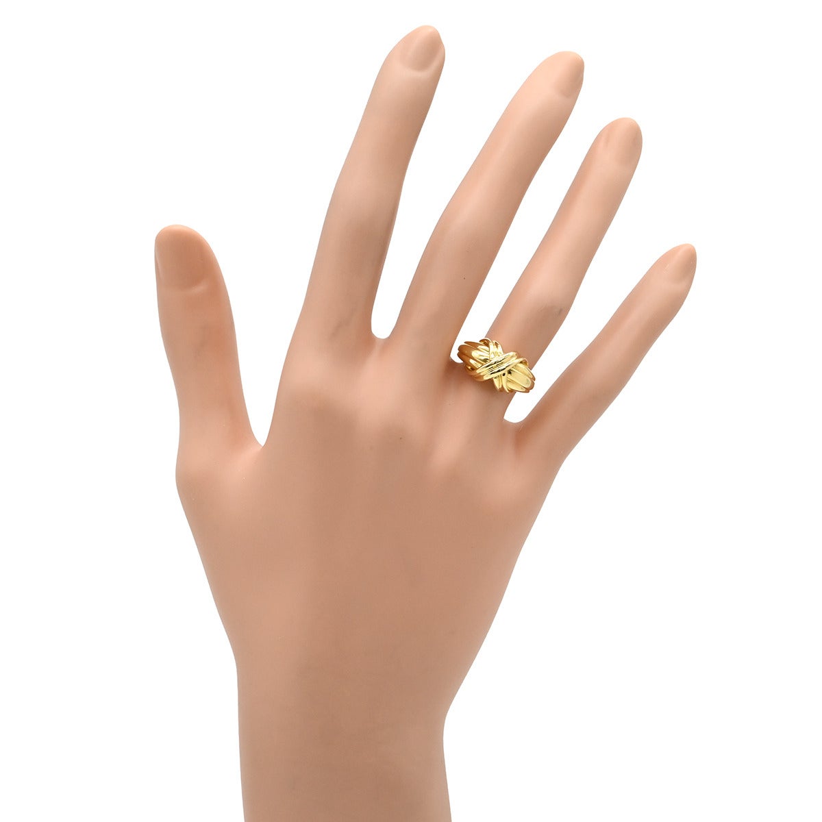 ティファニー Tiffany & Co リング 指輪 シグネチャー イエロー