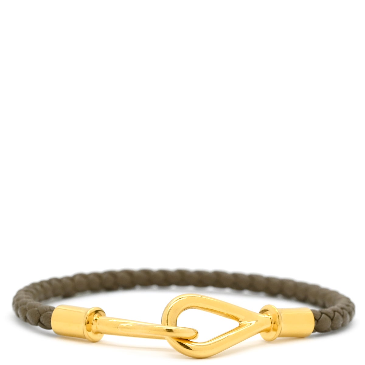 エルメス HERMES ブレスレット ジャンボ レザー GP エトゥープ