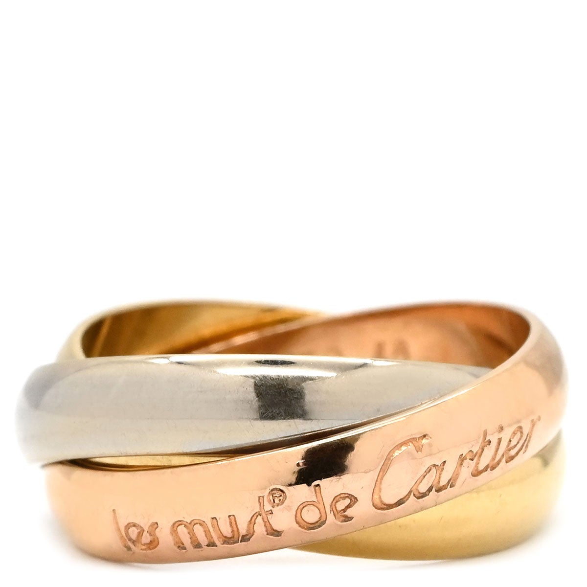 カルティエ Cartier リング 指輪 トリニティクラシック ホワイト