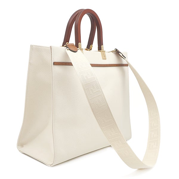 フェンディ FENDI 2WAYバッグ サンシャイン ミディアム ファブリック